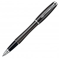 Ручка-роллер PARKER Ebony Metal Chiselled RB 21222Ч