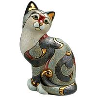 Керамическая фигурка DE ROSA RINCONADA Кошка Пятнистая