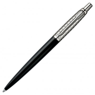 Шариковая ручка Parker JOTTER  Premium Satin Black SS Chiselled 15332B