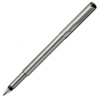 Перьевая ручка Parker VECTOR Premium Shiny SS Chiselled 04012S 