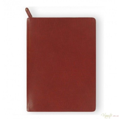 Папка Filofax Charleston A4 Zip Red