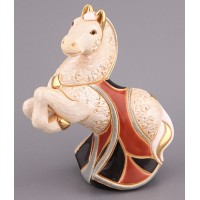 Керамическая фигурка  De Rosa Rinconada Конь белый