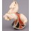 Керамическая фигурка  De Rosa Rinconada Конь белый - изображение 1