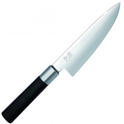 Нож Шеф 150 мм Wasabi Black KAI