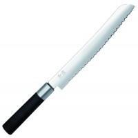 Нож для хлеба 230 мм Wasabi Black KAI