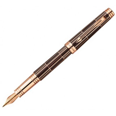 Перьевая ручка Parker Premier Luxury Brown PGT