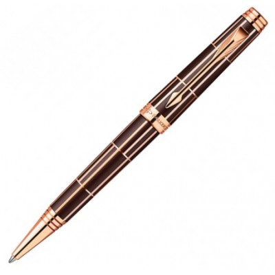 Шариковая ручка Parker Premier Luxury Brown PGT