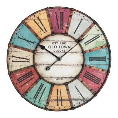 Часы настенные TFA Vintage XXL античный стиль