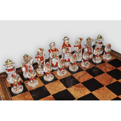 Шахматные фигуры Nigri Scacchi Impero ming battaglia cinese small size