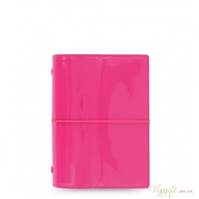 Органайзер Filofax Domino Pocket Patent Hot Pink
