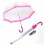 Детский зонт-трость прозрачный Fulton Funbrella-2 C603 - Pink - изображение 3