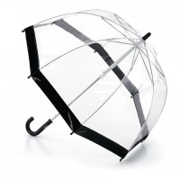 Детский зонт-трость прозрачный Fulton Funbrella-2 C603 - Black