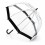 Детский зонт-трость прозрачный Fulton Funbrella-2 C603 - Black - изображение 1
