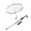 Детский зонт-трость прозрачный Fulton Funbrella-2 C603 - Silver - изображение 2
