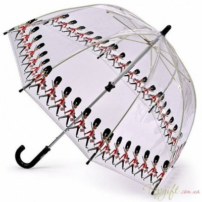 Детский зонт-трость прозрачный Fulton Funbrella-4 C605 - Guards