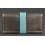 Портмоне BlankNote 3.0 темно-коричневое с бирюзовым - изображение 6