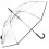 Зонт-трость женский Fare Pure FARE7112-black - изображение 1