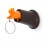 Ключница настенная и брелок для ключей Squirrel Qualy Оранжевый - изображение 1