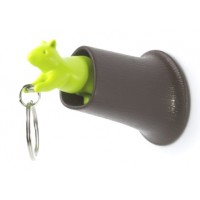 Ключница настенная и брелок для ключей Squirrel Qualy Зеленый
