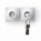 Ключница настенная и брелок для ключей Unplug Qualy Белый - изображение 3