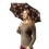 Женский зонт-трость Fulton Bloomsbury-2 L754 Enchanted Bloom - изображение 2
