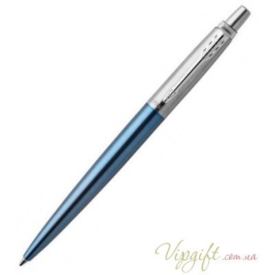 Шариковая ручка Parker Jotter 17 Waterloo Blue CT BP 16 832