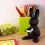 Диспенсер для скотча Desk Bunny Qualy Черный - изображение 2