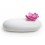 Многофункциональная шкатулка Lotus Pebble Box Qualy бело-розовая - изображение 2