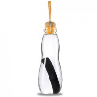 Эко бутылка стеклянная Eau Good Black+Blum Оранжевая