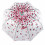Женский зонт-трость прозрачный Fulton Birdcage-2 L042 - Rose Bud - изображение 3