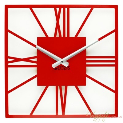 Часы настенные Glozis New York Red