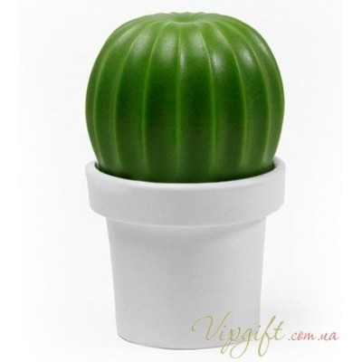 Мельница для соли или перца Tasty Cactus Qualy Бело-зеленая