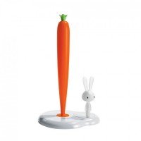 Держатель бумажных полотенец Bunny & Carrot Alessi Белый