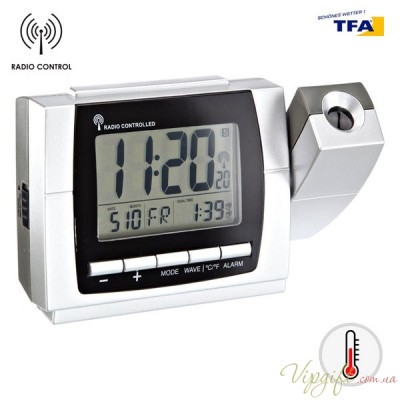 Часы проекционные TFA 605002