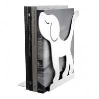 Держатель для книг (букенд) Montparnasse Dog Alessi Белый