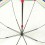 Женский зонт-трость прозрачный Fulton Birdcage-2 L042 - Colour Burst Stripe - изображение 5
