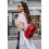 Кожаный мини-рюкзак BlankNote Kylie рубин - изображение 3
