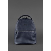 Кожаный мини-рюкзак BlankNote Kylie синий