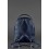 Кожаный мини-рюкзак BlankNote Kylie синий - изображение 3