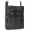 Мужская кожаная сумка Visconti Visconti 18606 Slim Bag Black - изображение 2