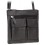 Мужская кожаная сумка Visconti 18608 Slim Bag Black - изображение 2
