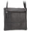 Мужская кожаная сумка Visconti 18608 Slim Bag Black - изображение 4