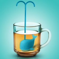 Силиконовый заварник для чая Brew Whale Fred and Friends