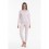 Женская пижама Yoors Star Y2019AW0129 светло-розовая - изображение 5