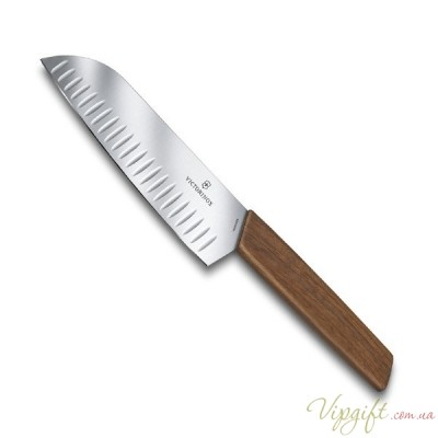 Кухонный нож Victorinox Swiss Modern Santoku 17 см 6.9050.17KG
