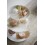 Подставка для десертов или фруктов Tosca 3 Tier Yamazaki Белая - изображение 4