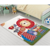 Коврик в детскую комнату Confetti Lion King Orange 100x150