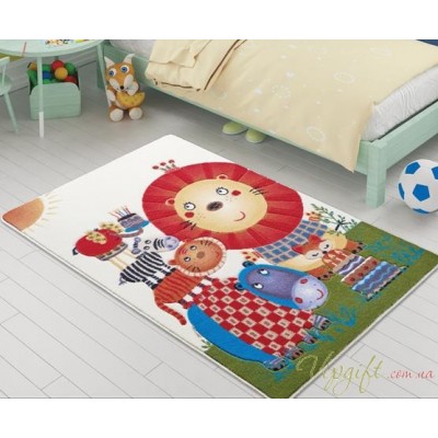 Коврик в детскую комнату Confetti Lion King Orange 100x150
