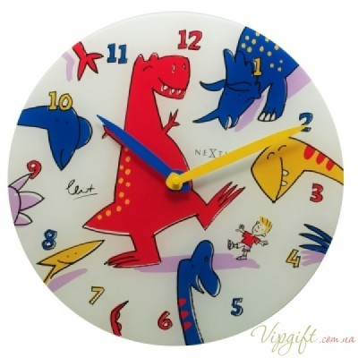 Часы настенные NeXtime Дискотека динозавров