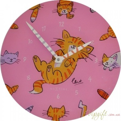 Часы настенные NeXtime Милые котики